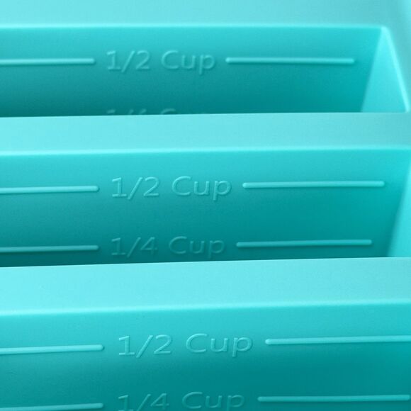 Souper Cubes Silicone Freezer Molds 1x 1/2 Cup and 1x 1 Cup Lot Of 2 - Picture 7 of 9